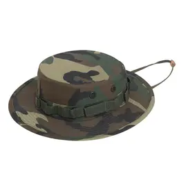 Rothco Camo Boonie Hat Woodland