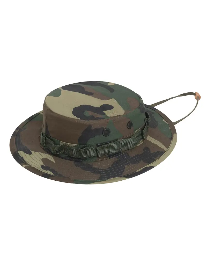 Rothco Camo Boonie Hat Woodland
