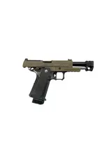 Arcturus Vanguard 4.3" Hi-Capa w/ Optics Ready Slide & Compensator BLK-TAN