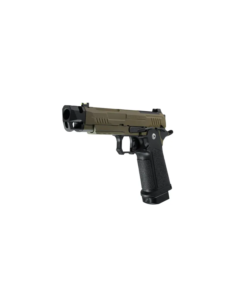 Arcturus Vanguard 4.3" Hi-Capa w/ Optics Ready Slide & Compensator BLK-TAN