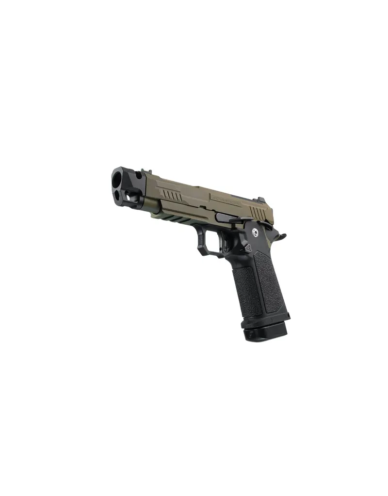 Arcturus Vanguard 4.3" Hi-Capa w/ Optics Ready Slide & Compensator BLK-TAN