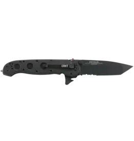 CRKT M16-14ZLEK Black with Triple Point Serrations