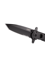 CRKT M16-14SF Noir avec dentelures à triple pointe