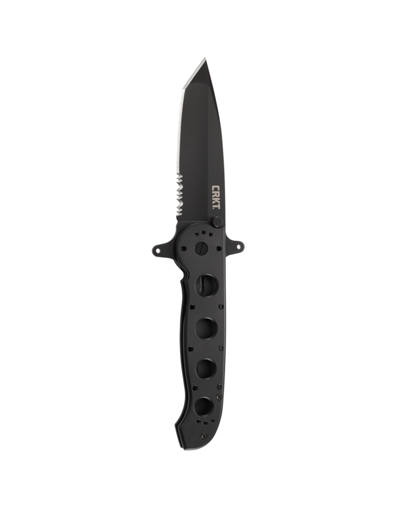 CRKT M16-14SF Noir avec dentelures à triple pointe