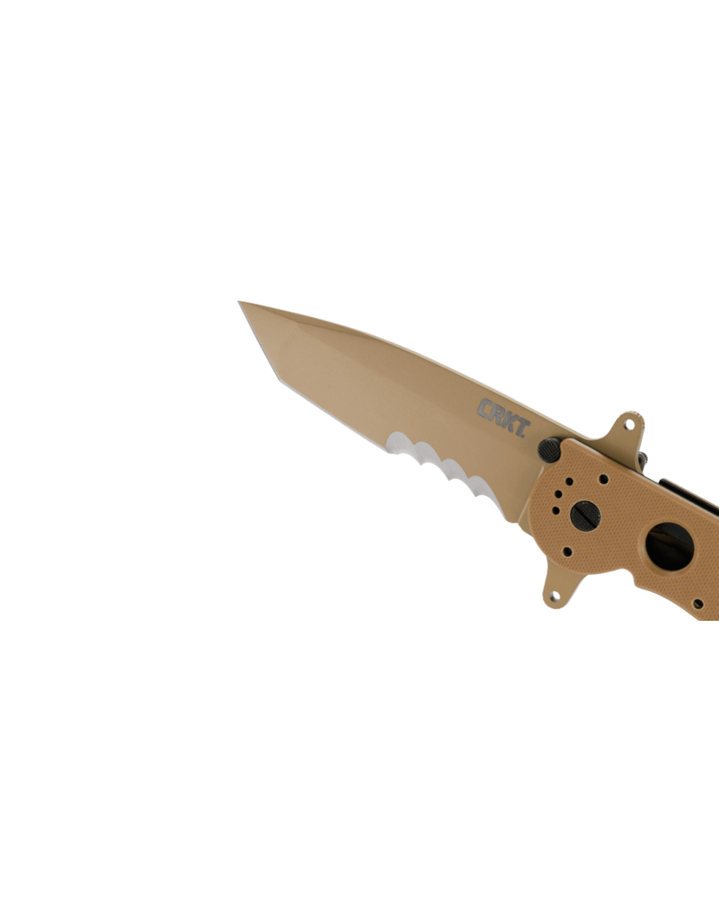 CRKT M16-14DSFG Desert with Veff Serrations