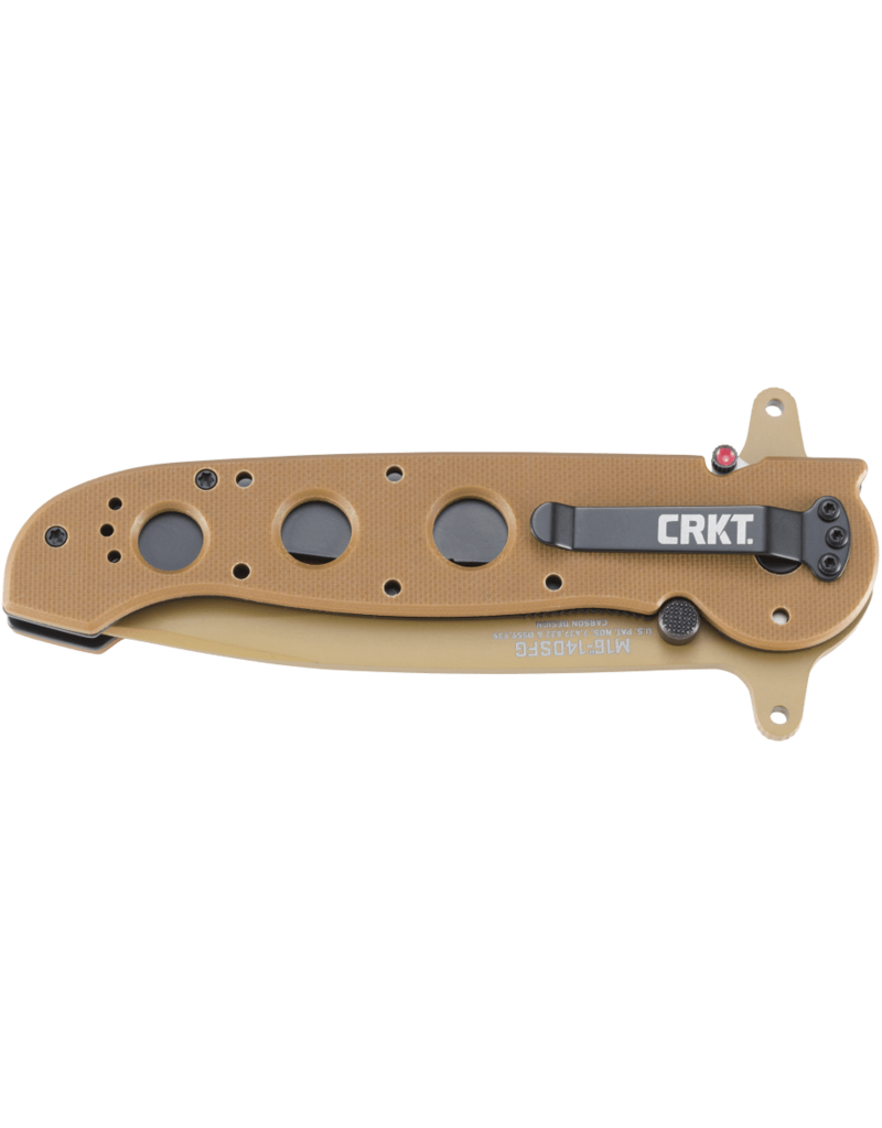 CRKT M16-14DSFG Desert with Veff Serrations