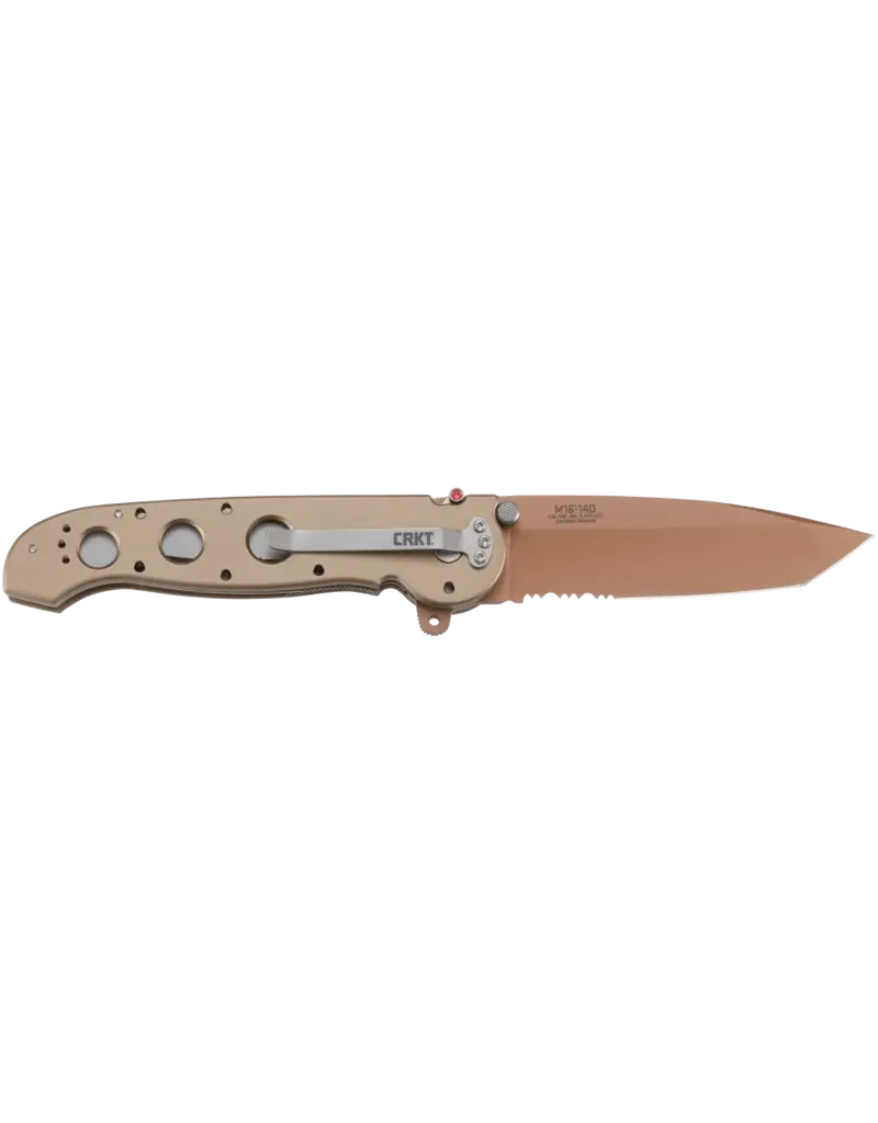 CRKT M16-14D Cuivre avec dentelures à triple pointe