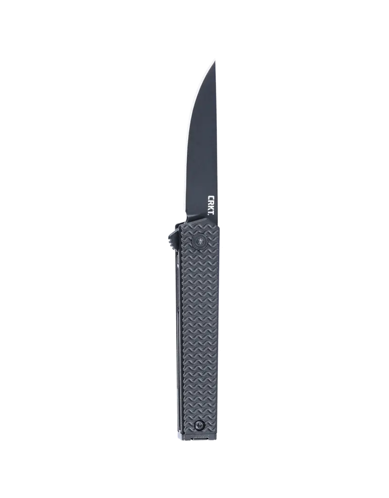 CRKT CEO Microflipper Black Drop Point