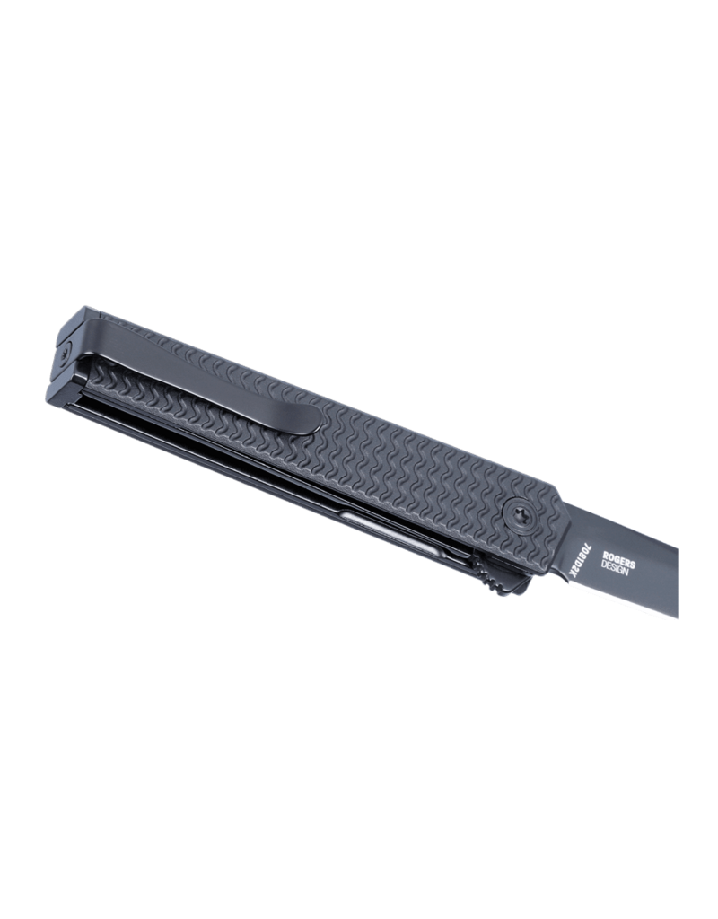 CRKT CEO Microflipper Black Drop Point
