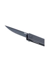 CRKT CEO Microflipper Noir Pointe Tombante