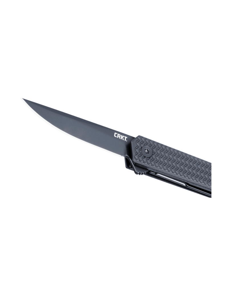 CRKT CEO Microflipper Noir Pointe Tombante