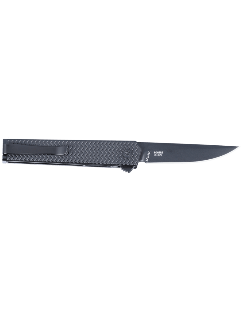 CRKT CEO Microflipper Noir Pointe Tombante