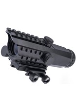 Aim-O 4x32 Scope Red/Green Reticle Side Flip Mount