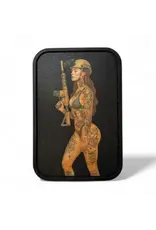 Custom Patch Canada Bikini and Guns Patch