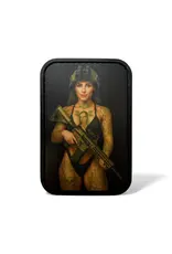 Custom Patch Canada Écusson Bikini et Armes à feu