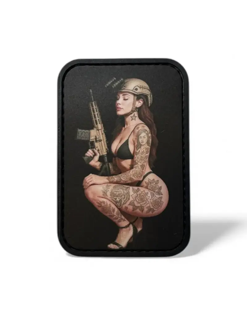 Custom Patch Canada Écusson Bikini et Armes à feu