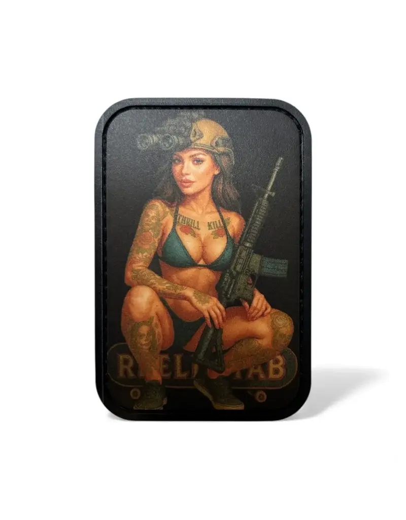 Custom Patch Canada Écusson Bikini et Armes à feu