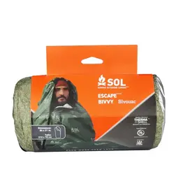 Survive Outdoors Longer Escape Bivvy with Hood Green