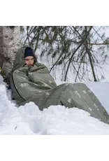 Survive Outdoors Longer Abri d'urgence Escape Bivvy avec capuche – Vert