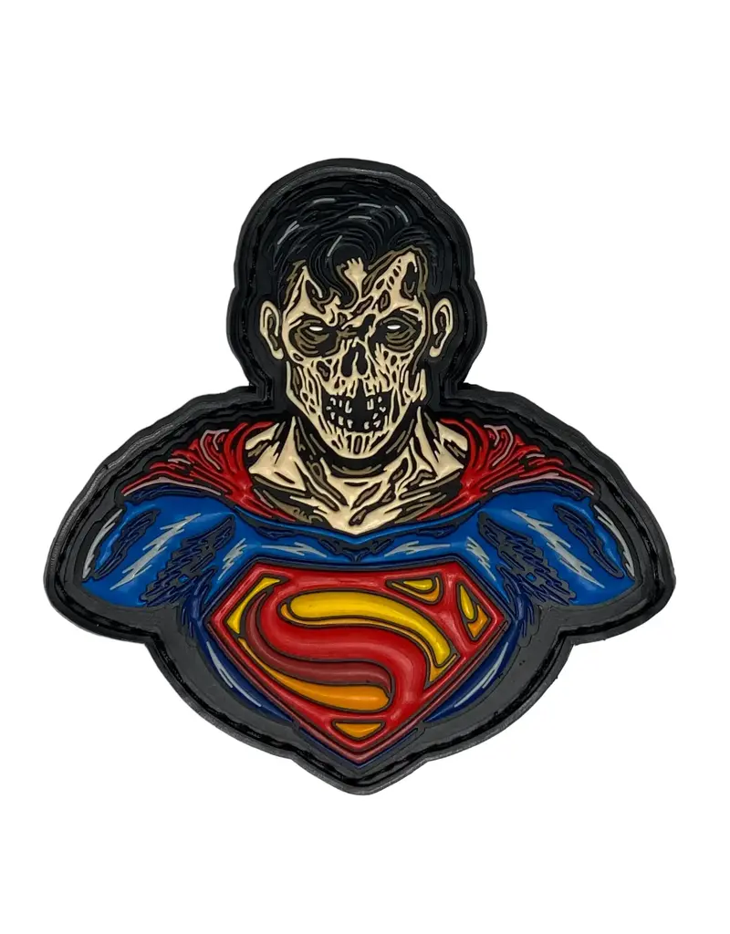 Custom Patch Canada Zombie Superman Patch