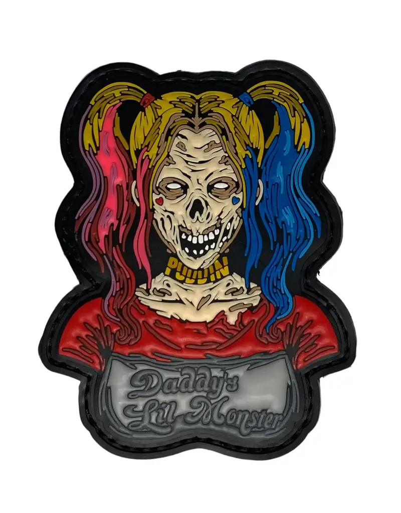 Custom Patch Canada Zombie Harley Queen Patch