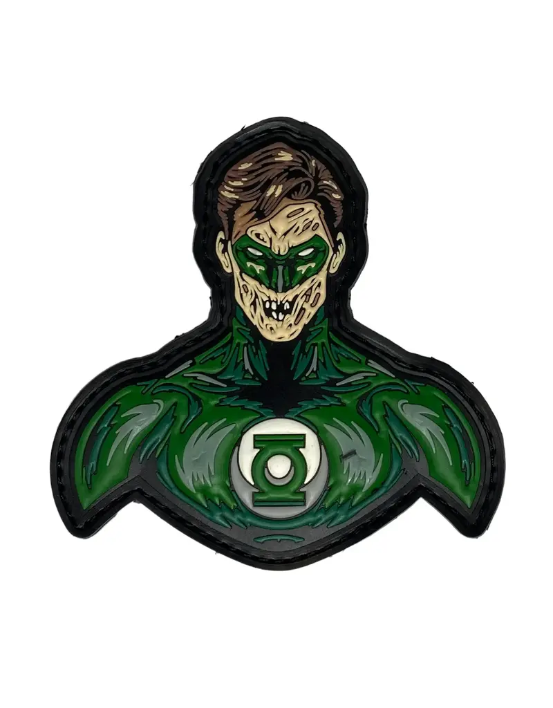 Custom Patch Canada Écusson Green Lantern Zombie