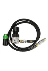 Amped Airsoft Custom Lines SLP QD Air Regulator System for Polarstar Fusion Engine / PR-15 Airsoft EPAR Rifles w/ 36" Air Hose