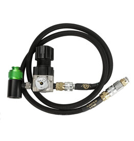 Amped Airsoft Custom Lines SLP QD Air Regulator System for Polarstar Fusion Engine / PR-15 Airsoft EPAR Rifles w/ 36" Air Hose