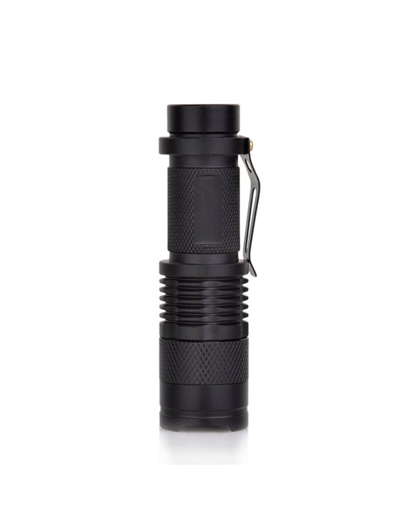 WADSN Mini-lampe de poche télescopique avec zoom