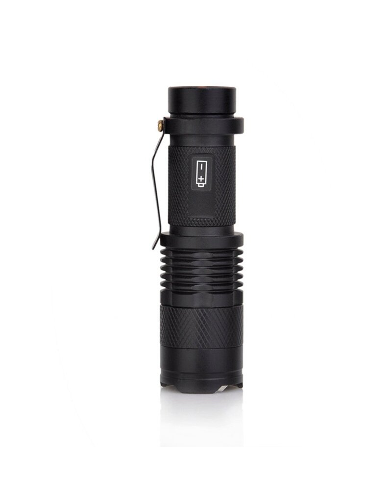 WADSN Mini-lampe de poche télescopique avec zoom