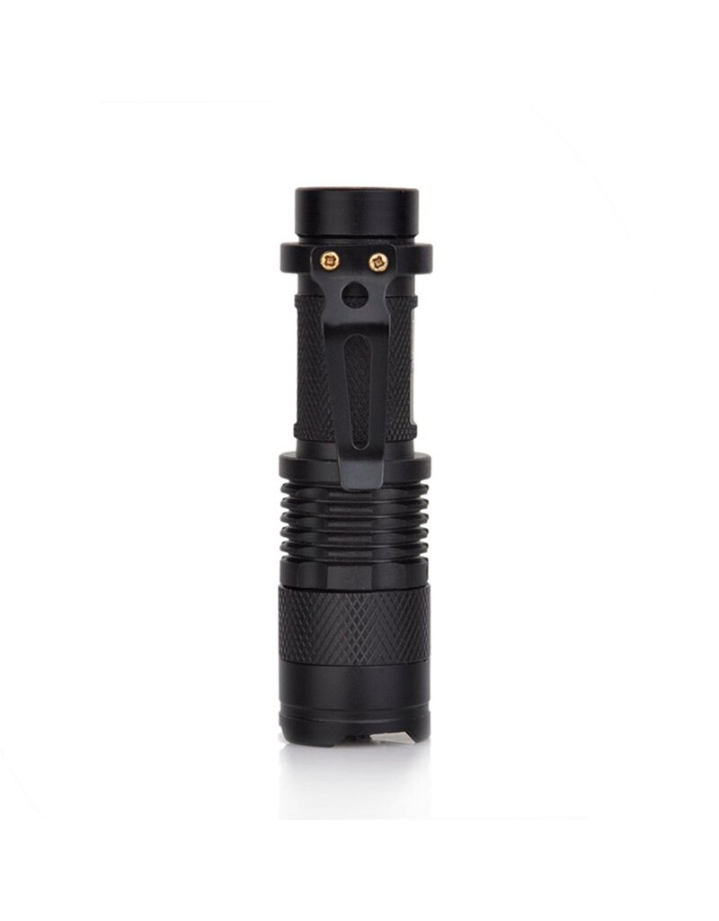 WADSN Mini-lampe de poche télescopique avec zoom