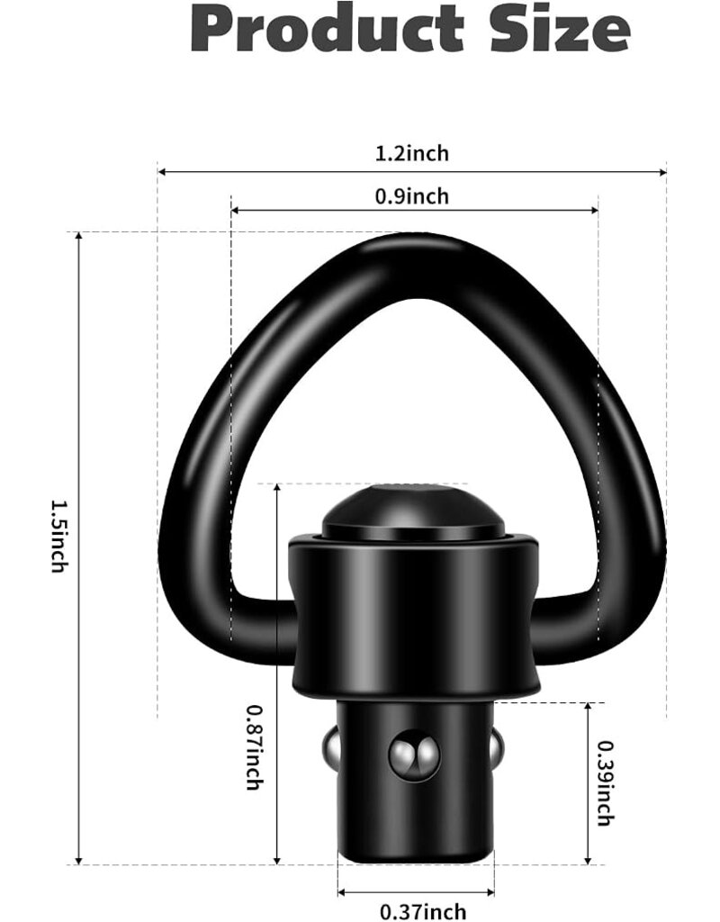 Metal Point QD Sling Swivel