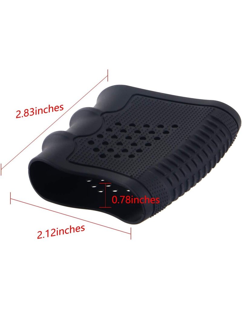 Metal Point Rubber Grip Gloves