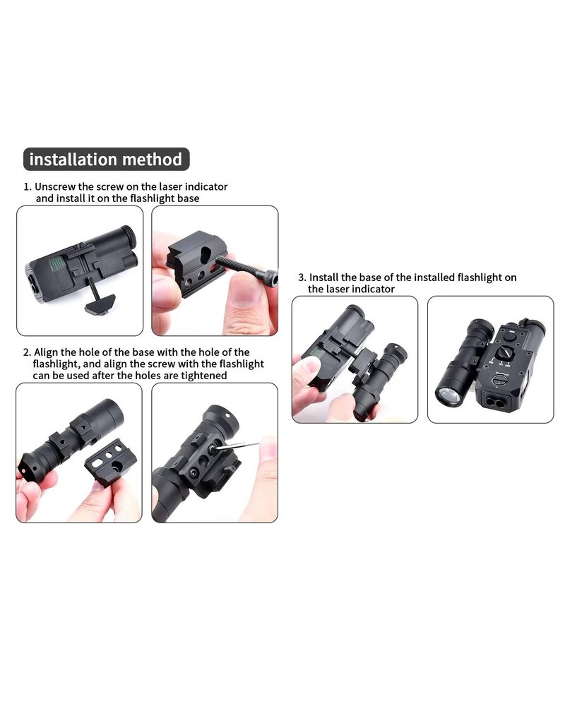 WADSN Close Quarters Battle Laser (Red&IR Laser)