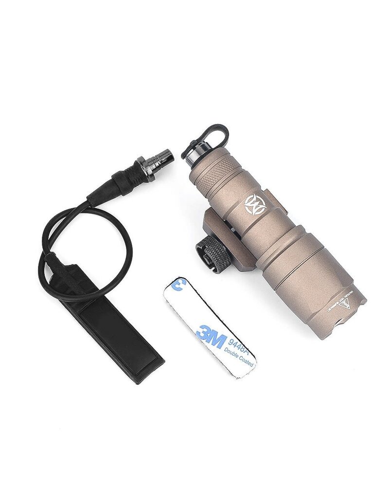 WADSN M300A MINI SCOUT LIGHT Single Pressure Pad Version WADSN Logo Dark Earth