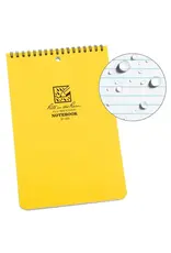 Rite in the Rain Top Spiral Notebook 6" x 9.25" Yellow