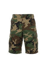 S+ Pantalon militaire court de terrain Woodland M81