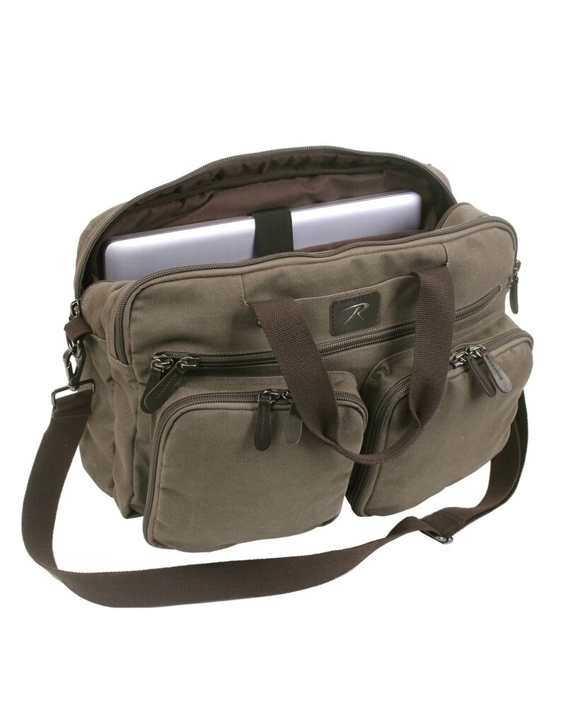 Rothco Canvas Briefcase Backpack