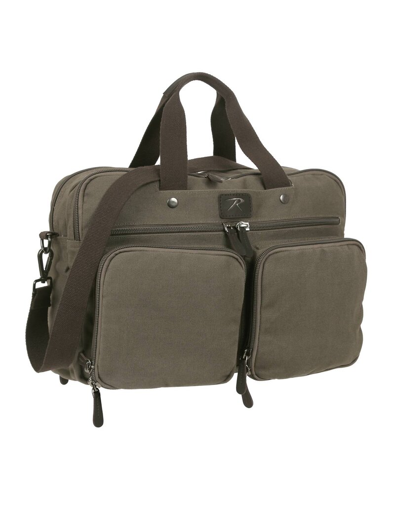 Rothco Canvas Briefcase Backpack