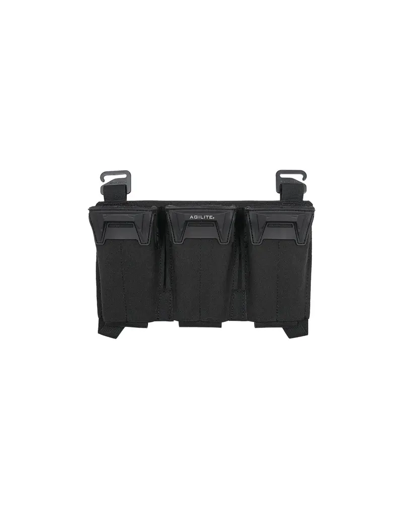 AGILITE Pincer Placard Multi-Caliber Triple Mag Pouch