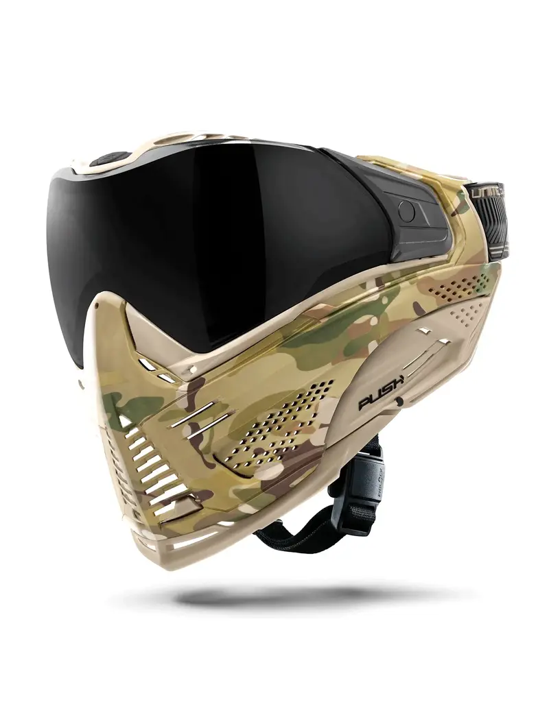 HK Army Masque Push Unite MKII Camo Tan / Écran fumé
