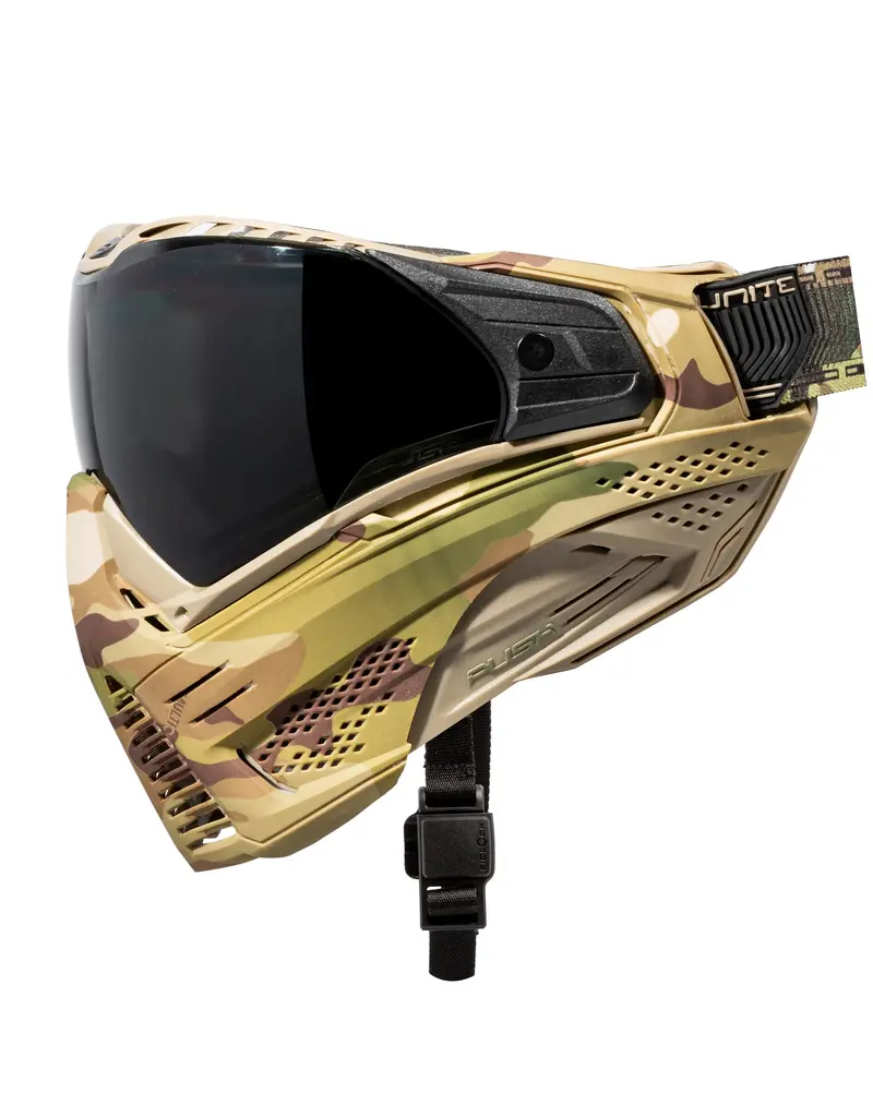 HK Army Push Unite MKII Goggle Camo Tan / Smoke Lens