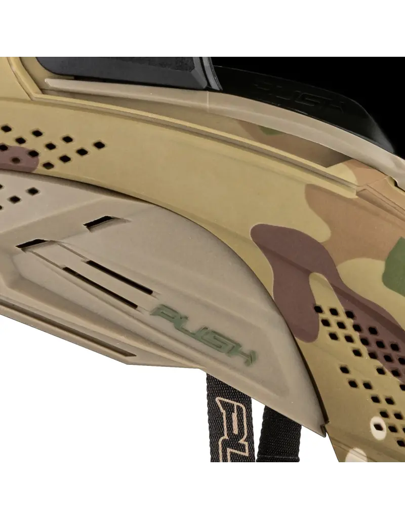 HK Army Masque Push Unite MKII Camo Tan / Écran fumé