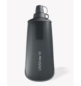 LifeStraw Peak Soft Squeeze Water Bottle Filter System 1L