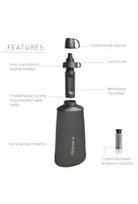 LifeStraw Peak Soft Squeeze Water Bottle Filter System 1L