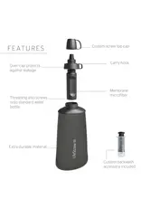 LifeStraw Peak Soft Squeeze Water Bottle Filter System 650ml