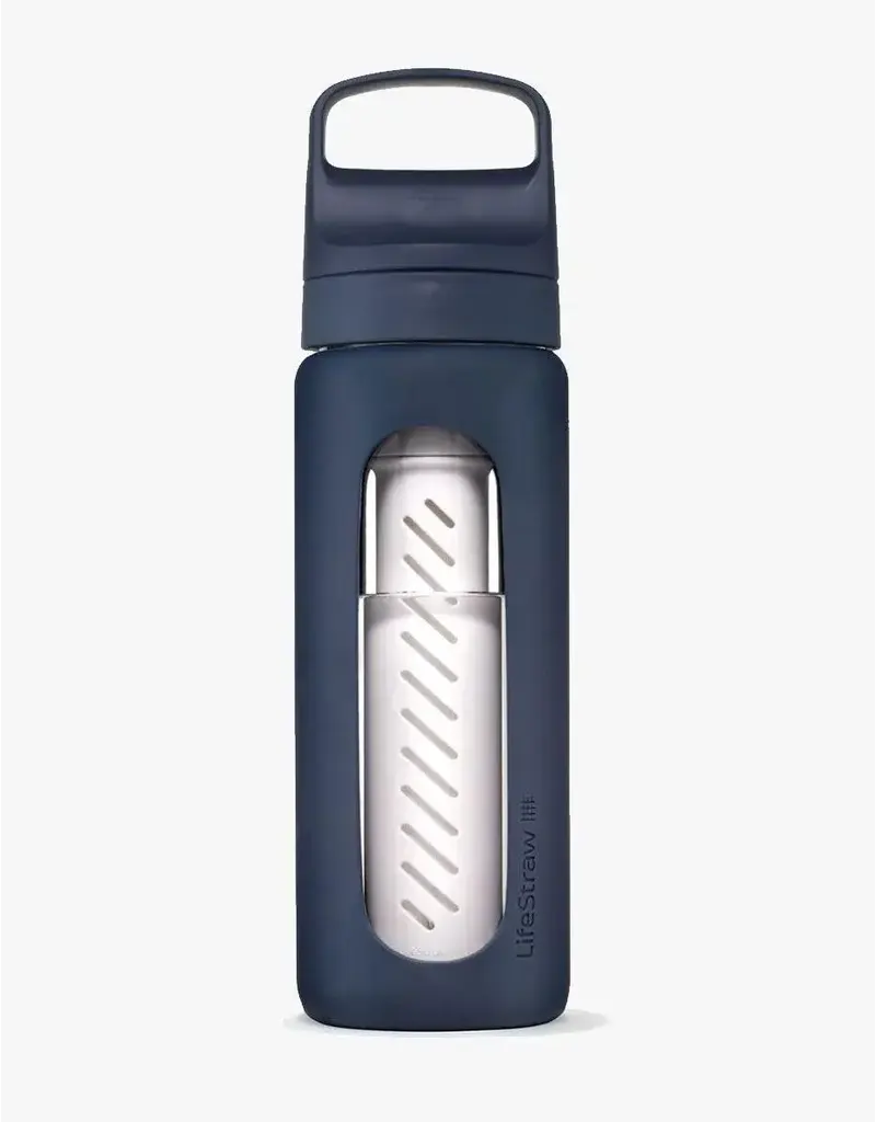 LifeStraw Bouteille filtrante en verre soufflé à la bouche GO ; 590 ml (20 oz)