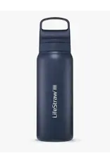 LifeStraw GO Stainless Steel Water Filter Bottle 24oz/700ml