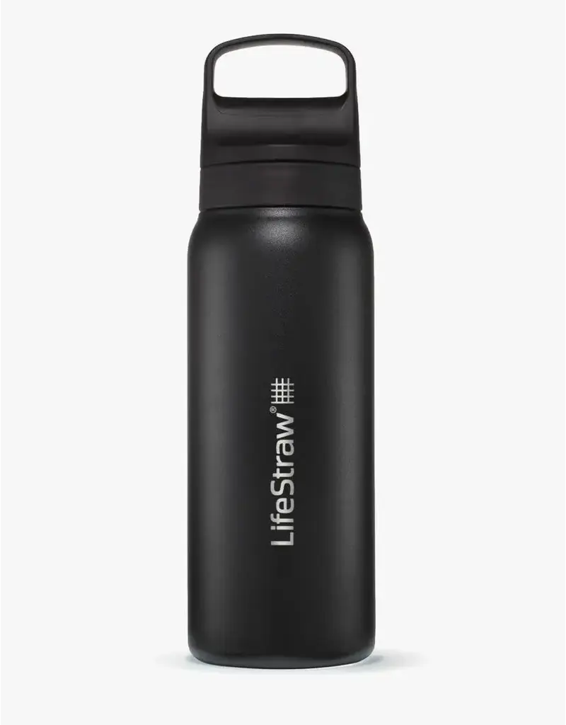 LifeStraw Gourde filtrante en acier inoxydable GO – 700 ml (24 oz)