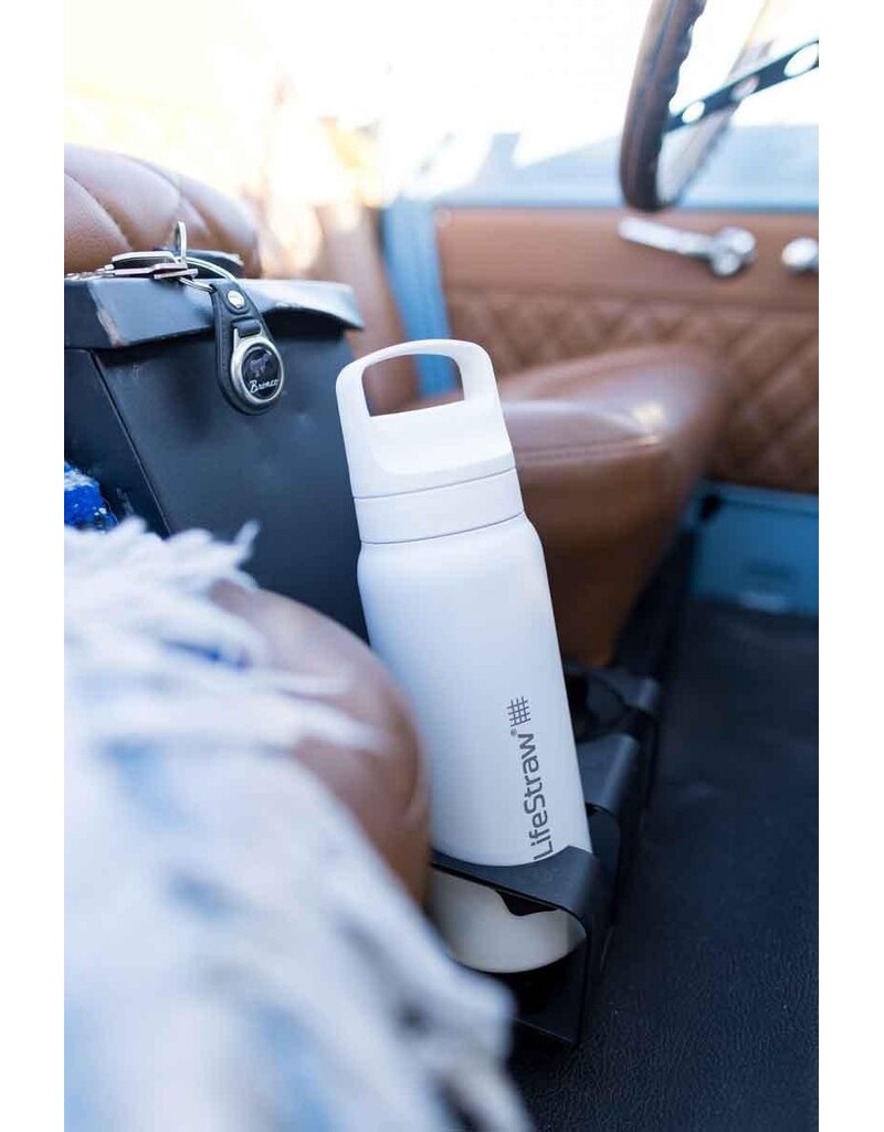 LifeStraw GO Stainless Steel Water Filter Bottle 24oz/700ml